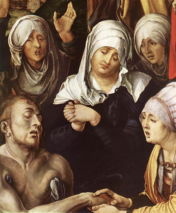 Lamentation For Christ (detail) — Albrecht Dürer