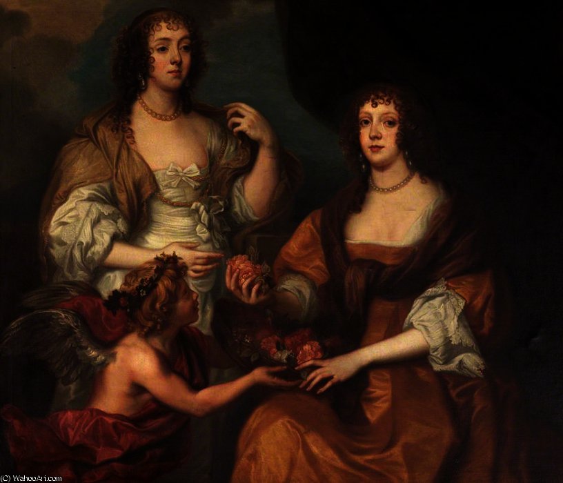 Lady Elizabeth Thimbelby And Dorothy, Viscountess Andover — Sir Anthony Van Dyck