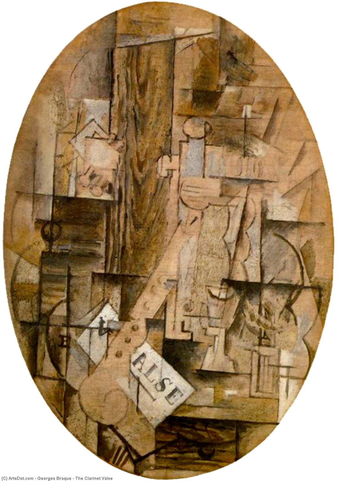 Die Klarinetten-walzer — Georges Braque