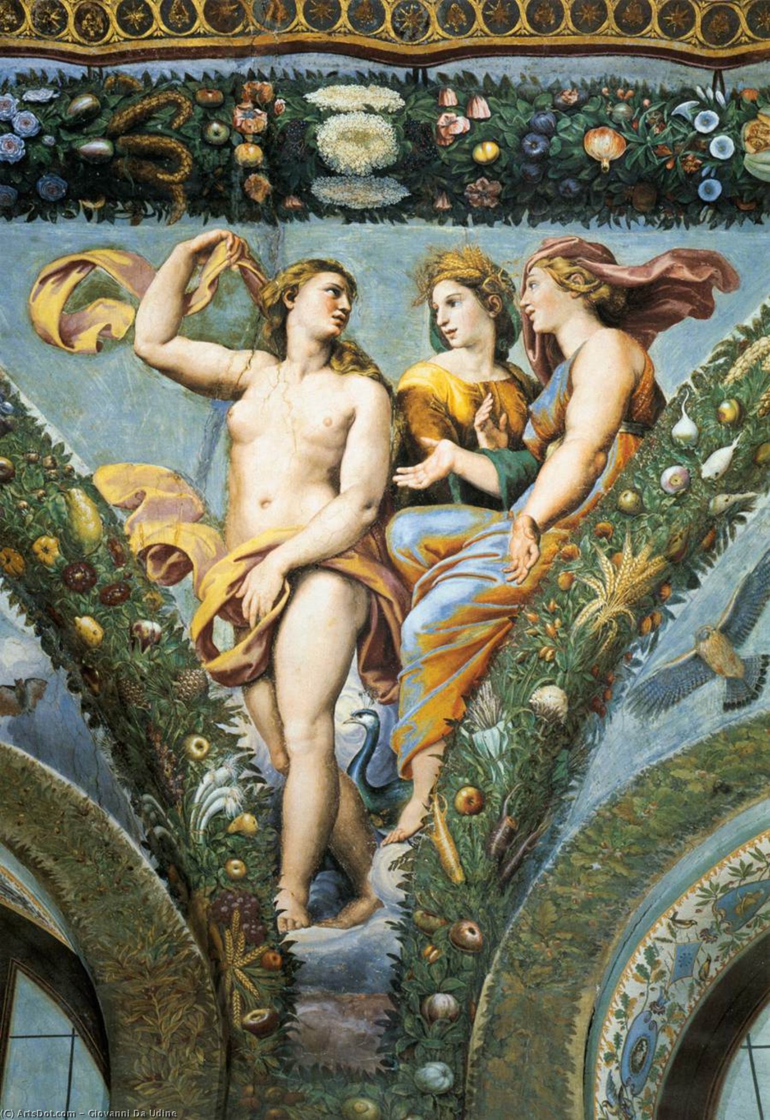 Venus, Ceres And Juno — ジョヴァンニ・ダ・ウディネ
