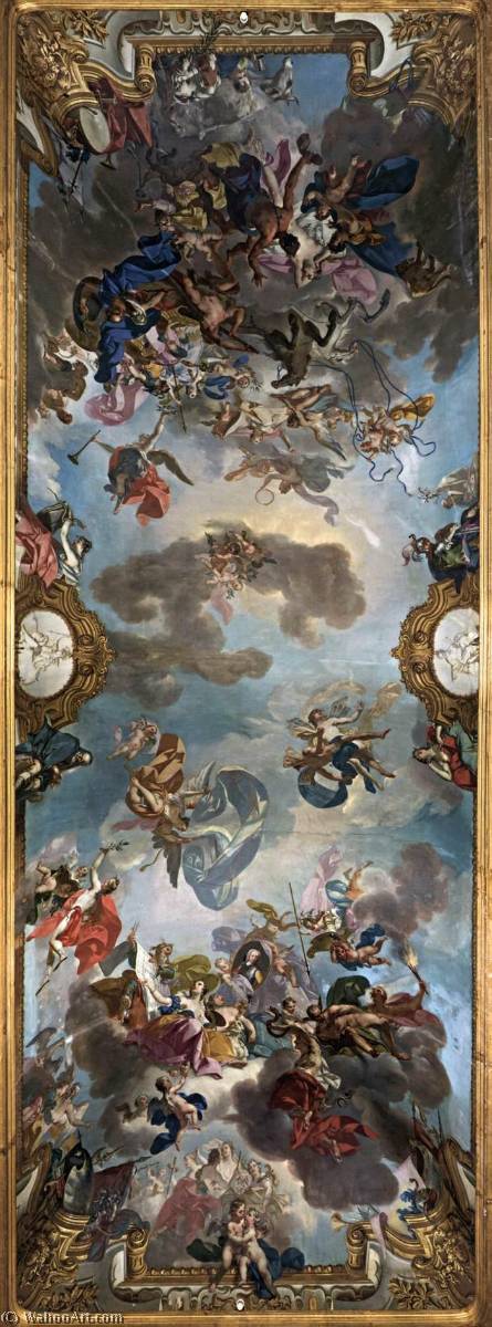 The Triumph Of Peace — Claudio Francesco Beaumont