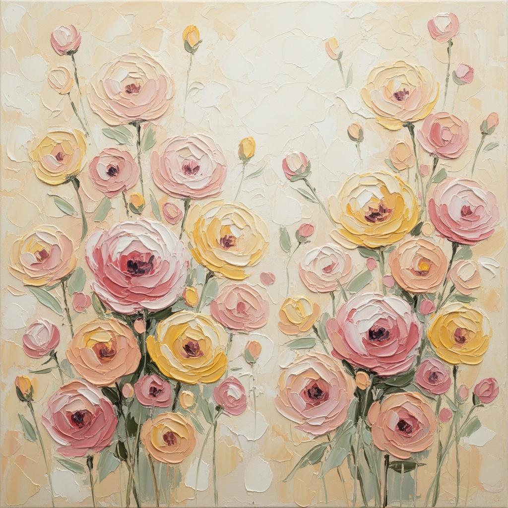 Ätherische Blüte In Relief: Eine Meditative Studie Von Taktiler Rose Und Salbei — Christian Noiret