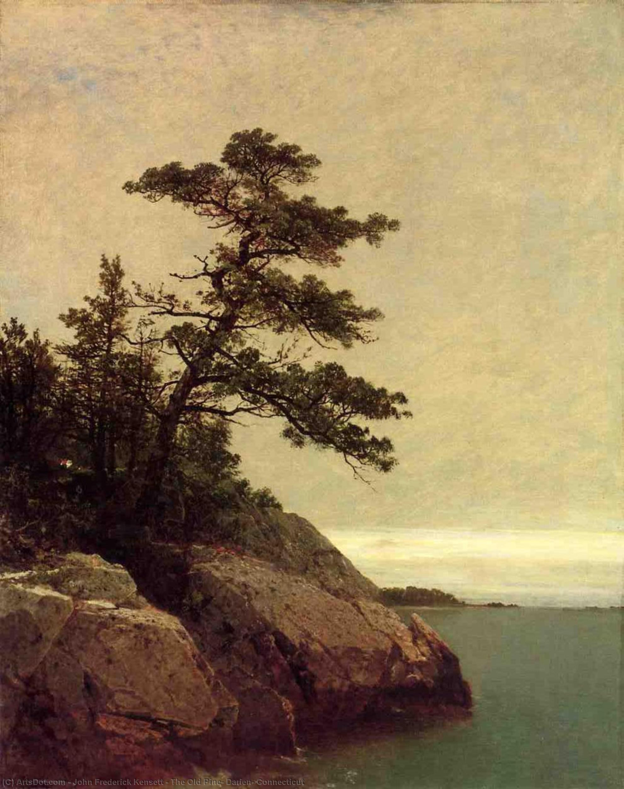 The Old Pine, Darien, Connecticut — ジョン・フレデリック・ケンセット