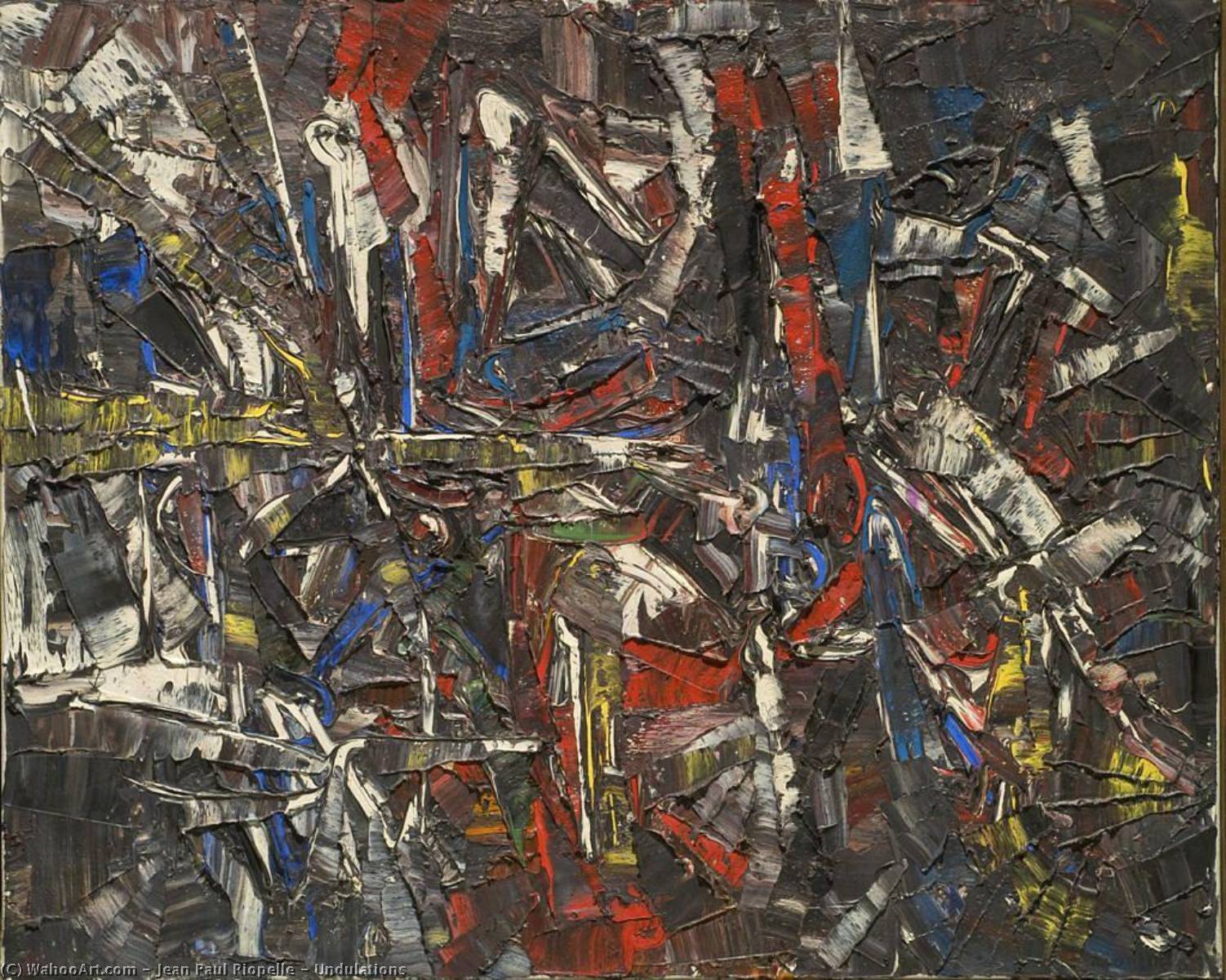 Undulations — Jean-paul Riopelle