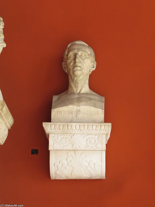 Munich, Hall Of Fame, Bust Of — Heinrich Maria Von Hess