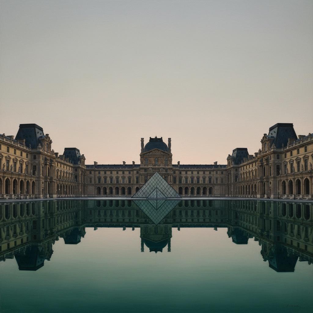 Reflections Of Eternal Silence: A Luminist Study Of The Louvre — Pauline Girard