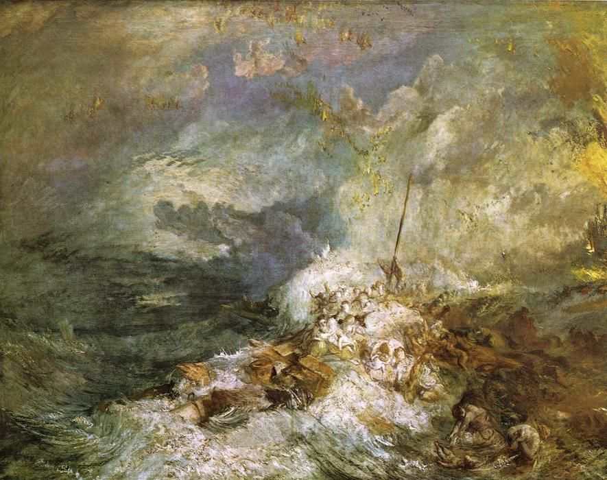 Fire At Sea — Joseph Mallord William Turner