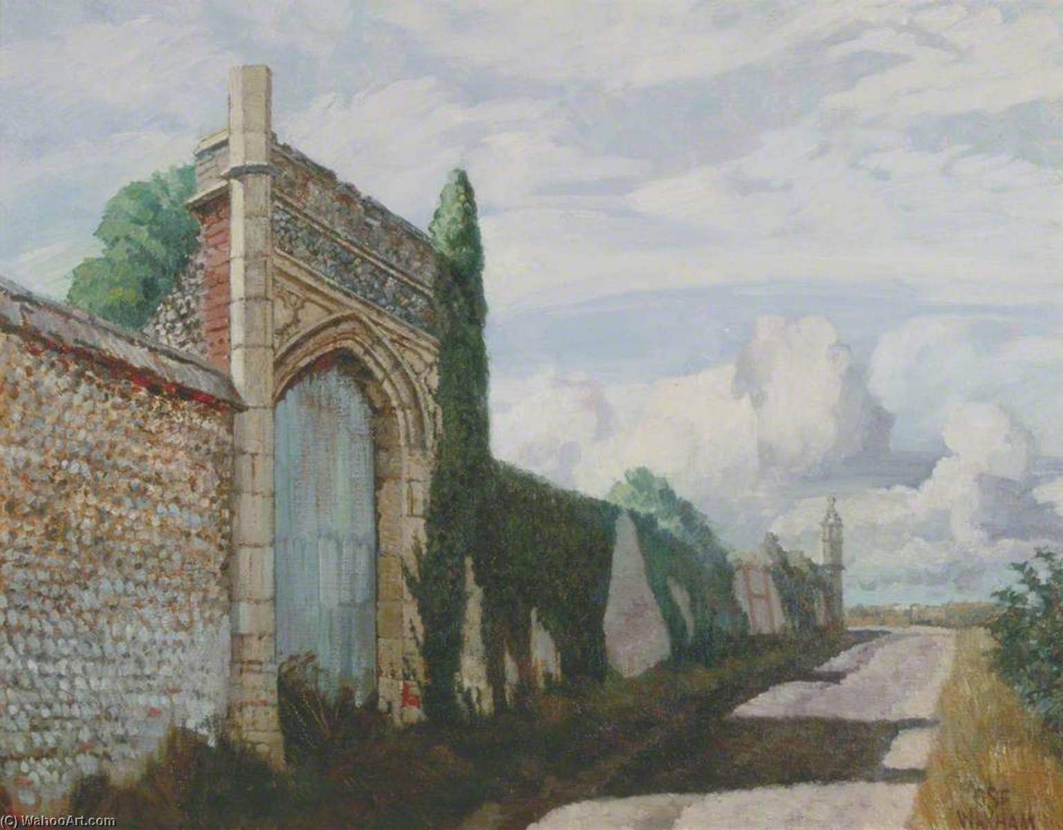 Waxham Priory, Norfolk — Джеффри Скоукрофт Флетчер