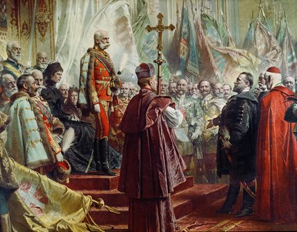 Emperor Franz Joseph I And Empress Elizabeth — Gyula Benczúr