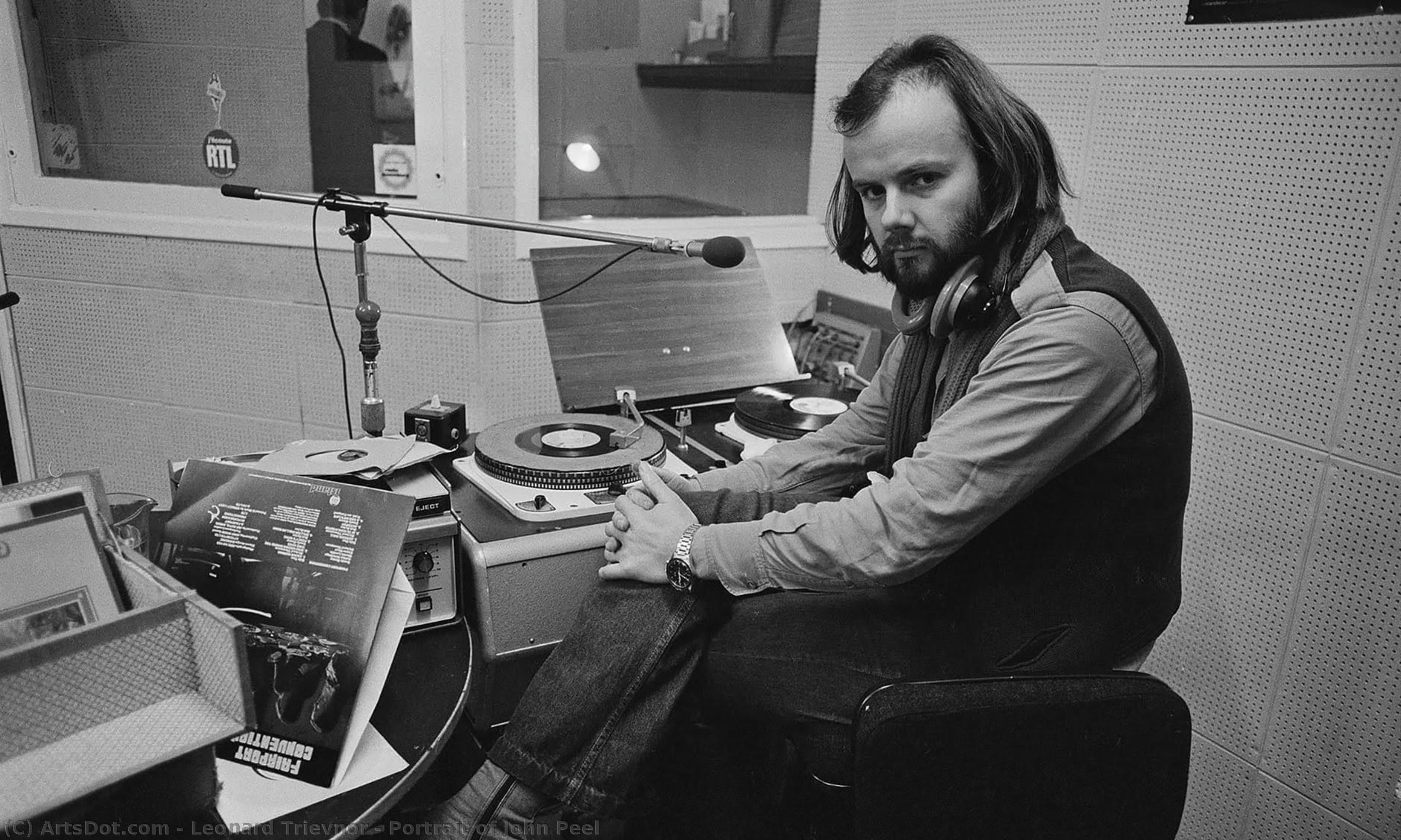 Portrait Of John Peel — Leonard Trievnor