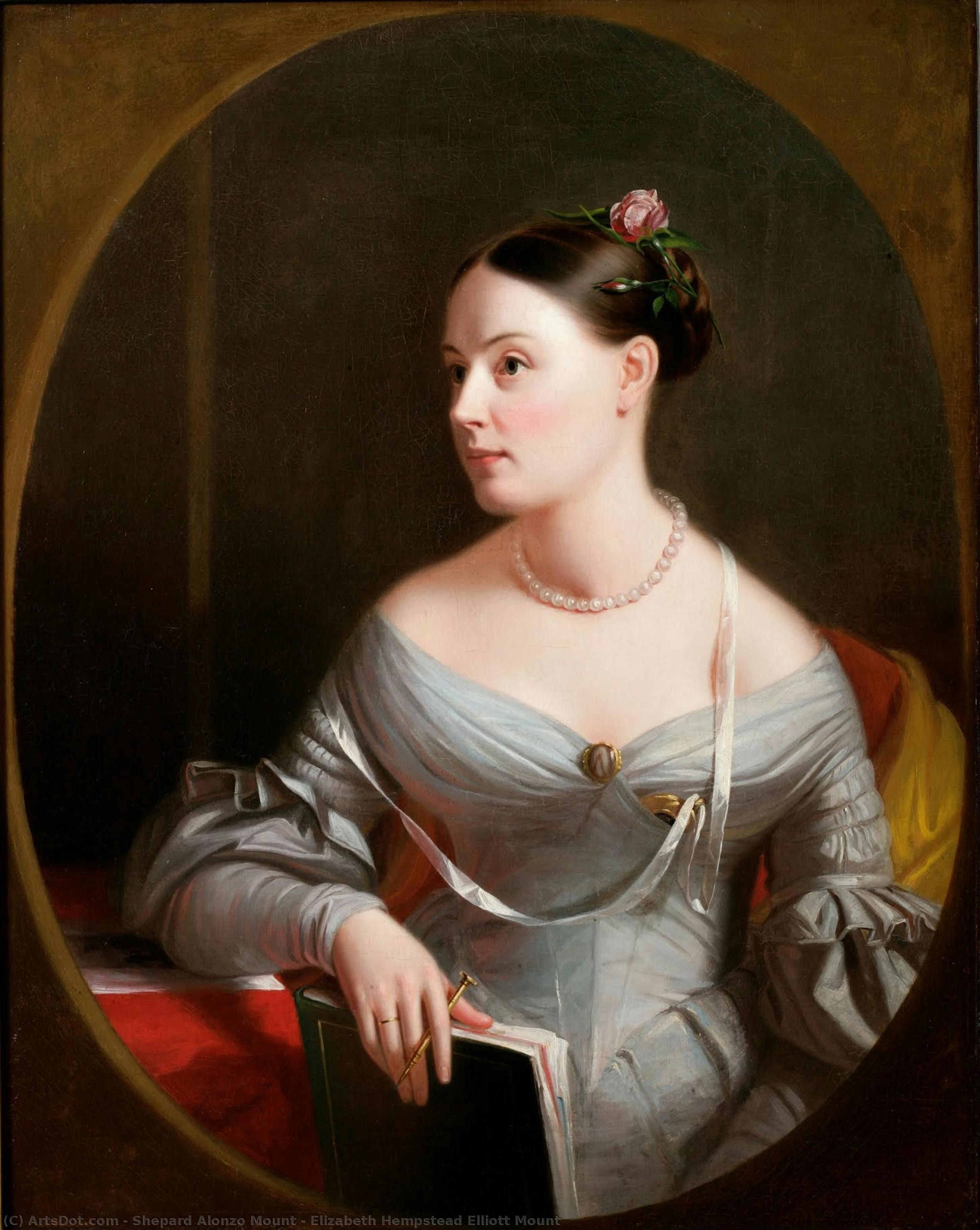 Elizabeth Hempstead Elliott Mount — Shepard Alonzo Mount