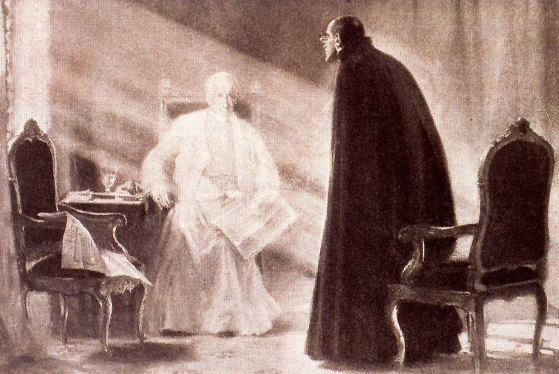 White Pope And Black Pope — José Villegas Cordero