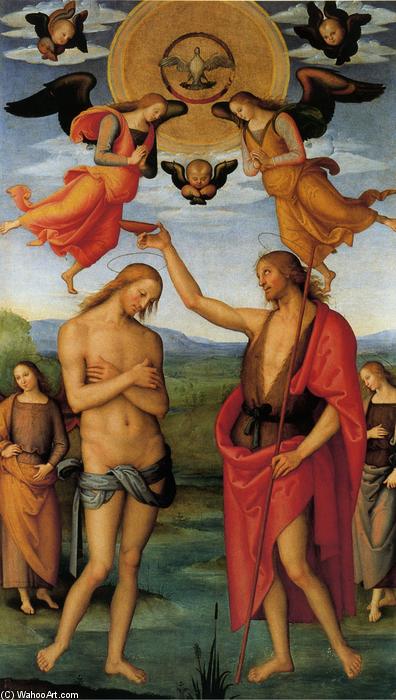 Pala Di Sant Agostino (baptism Of Christ) — Vannucci Pietro (le Perugin)