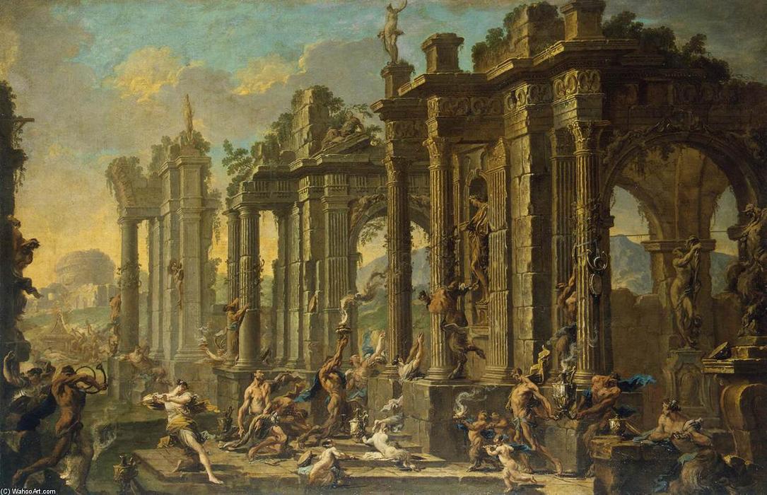 Bacchanalian Scene — Alessandro Magnasco