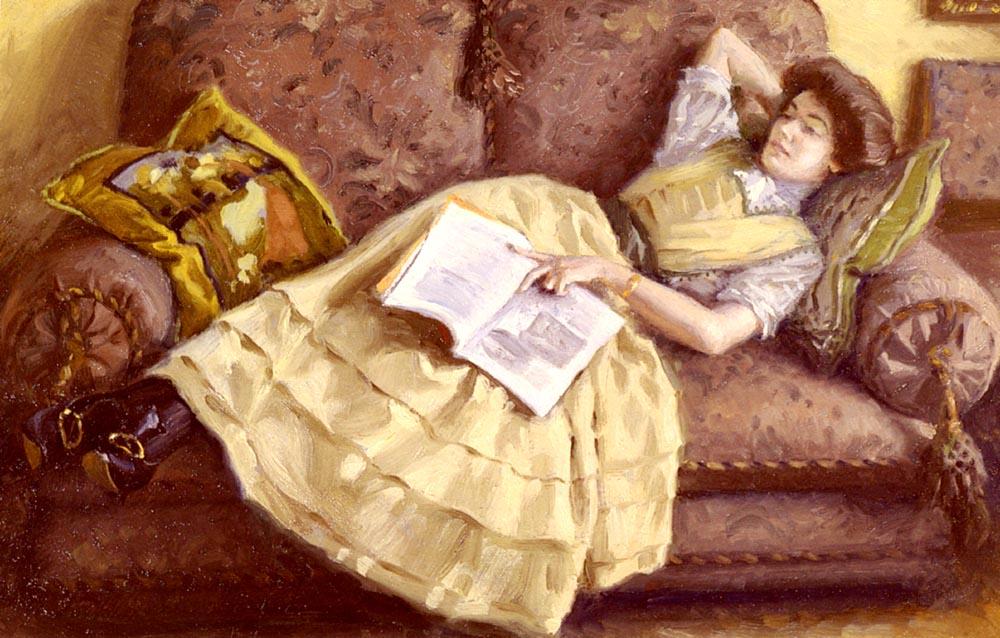 Day Dreams — Paul Gustave Fischer