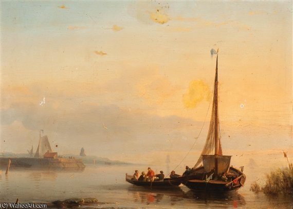 The Return Of The Fishing Boat — Nikolaas Riegen