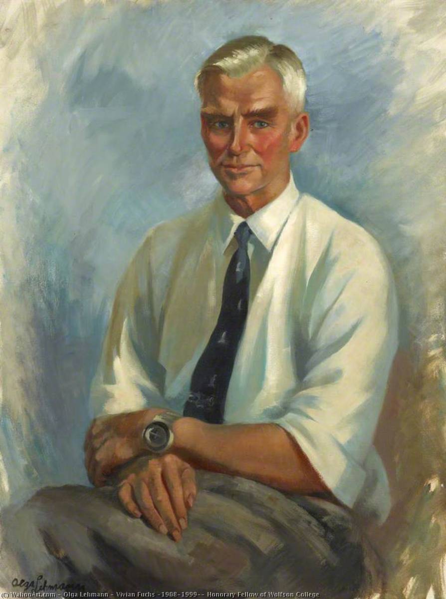 Vivian Fuchs (1908–1999), Honorary Fellow Of Wolfson College — Olga Lehmann