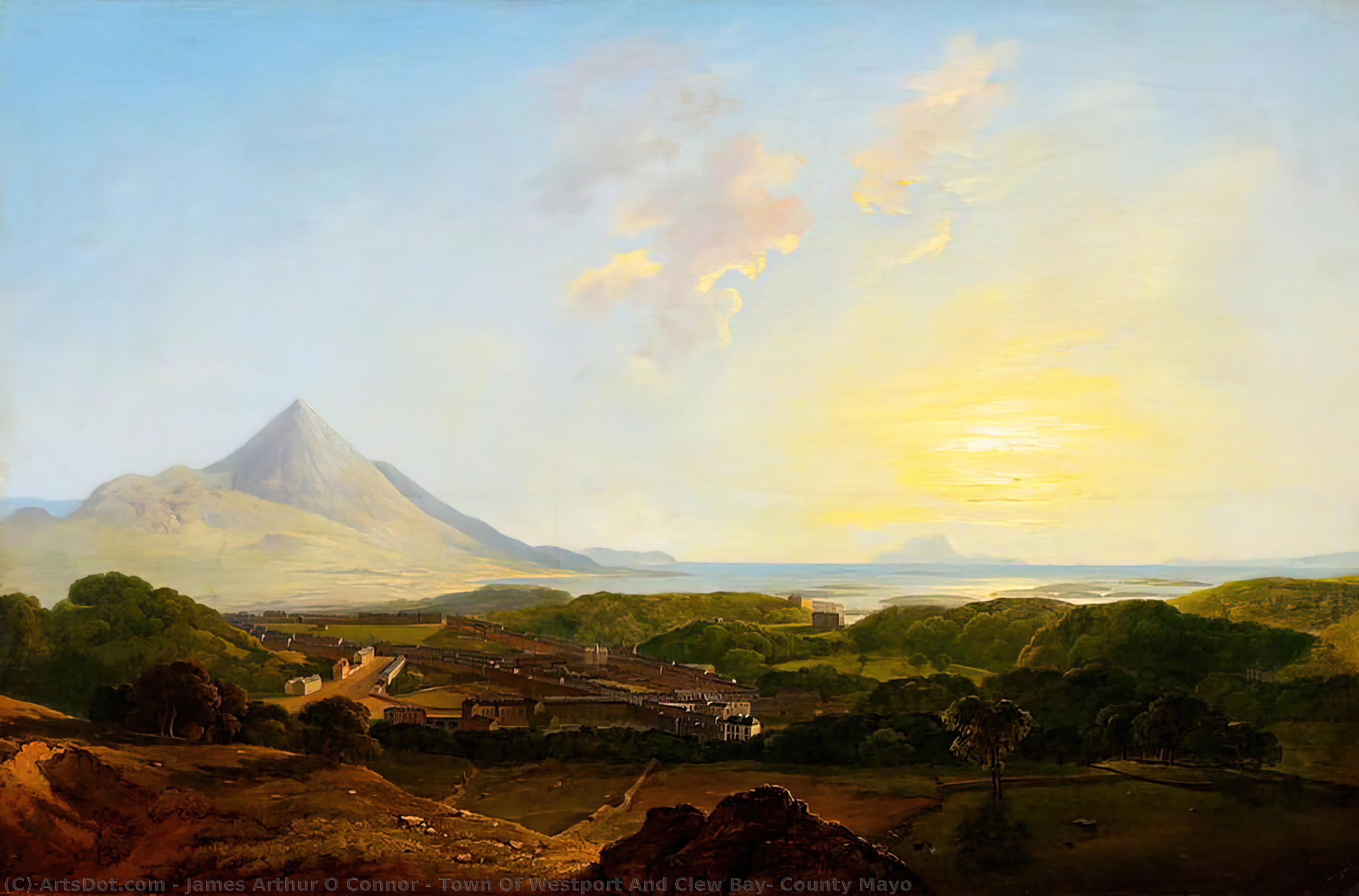 Town Of Westport And Clew Bay, County Mayo — ジェームズ・アーサー・オコナー