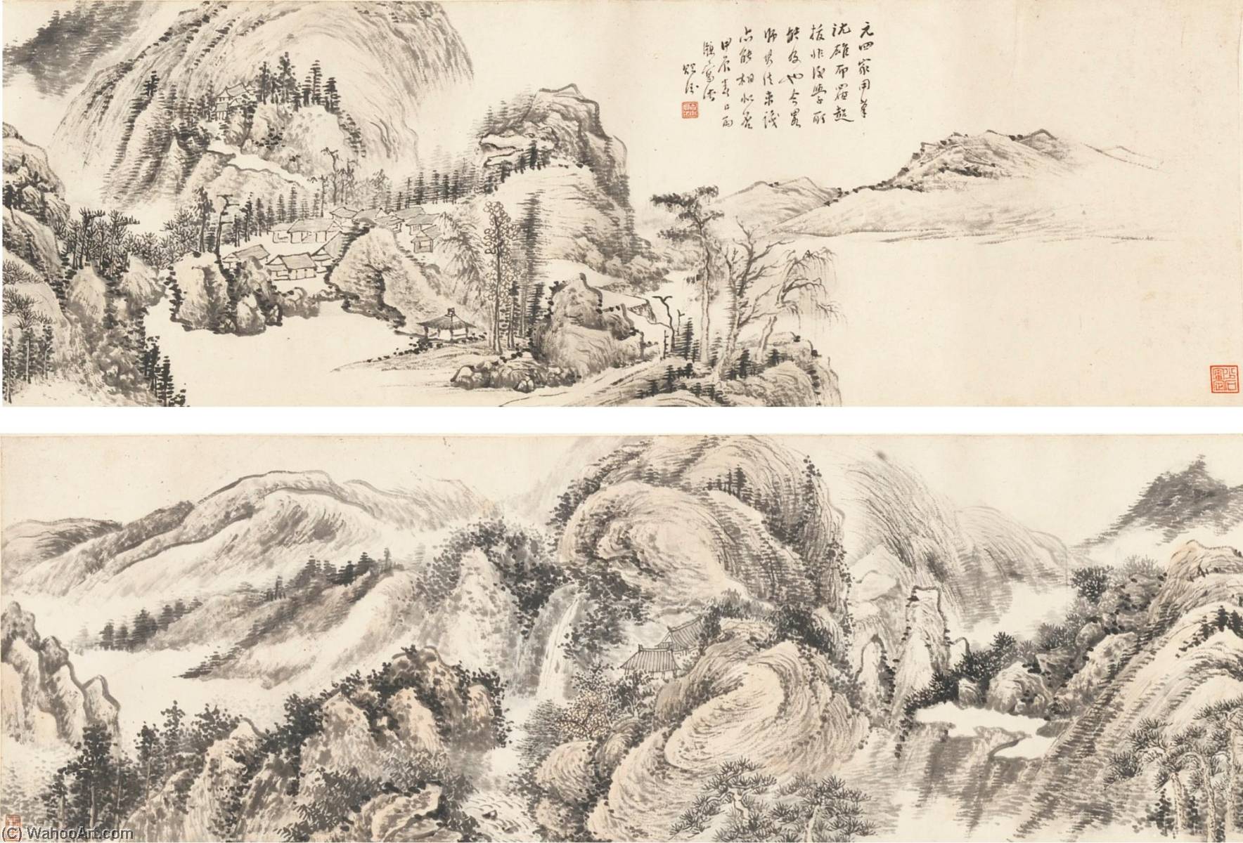 Landscape After Yuan Masters — Tang Yifen