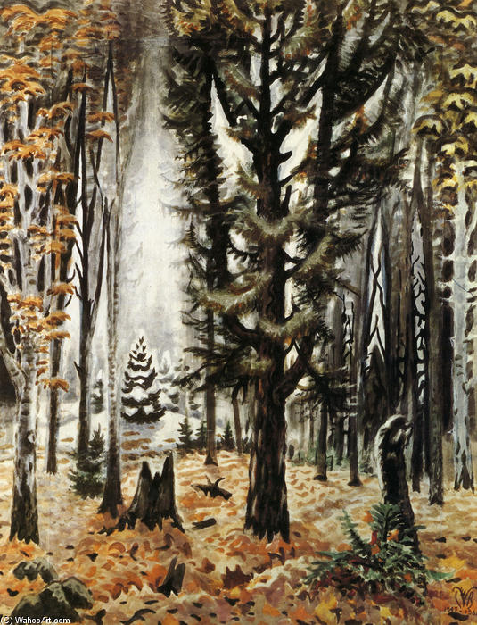 Hemlock In November — Čarls Burčfild