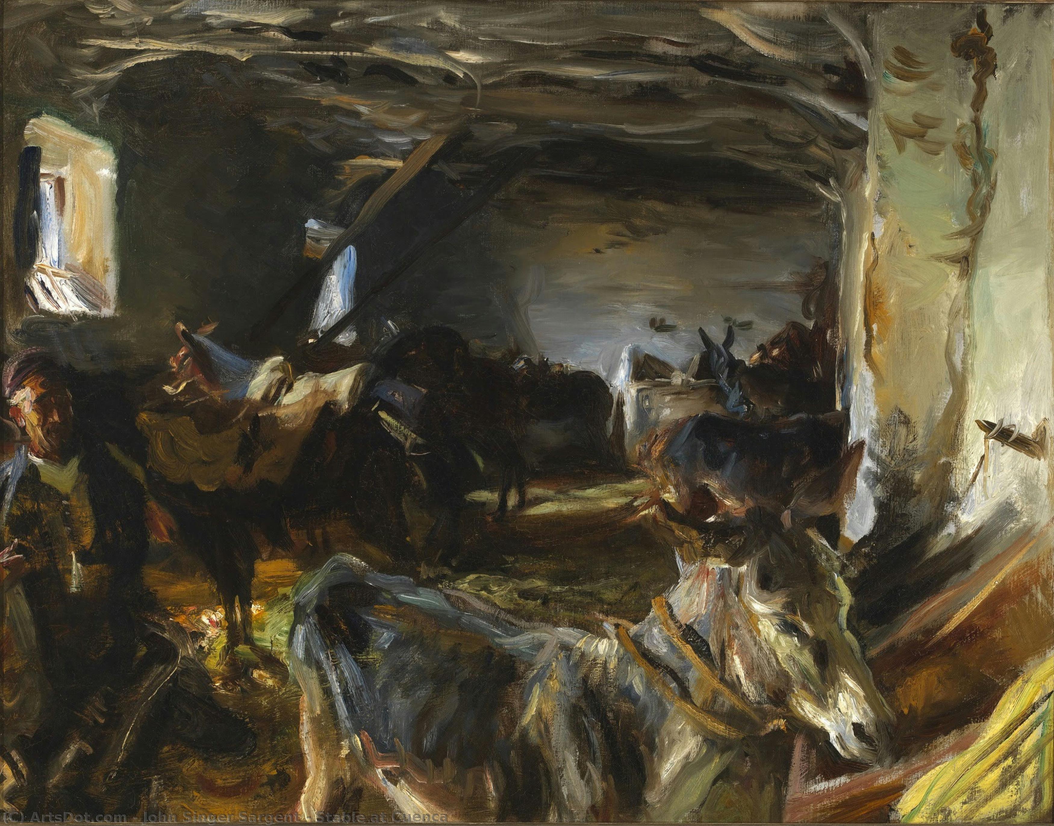 Stable At Cuenca — Сарджент