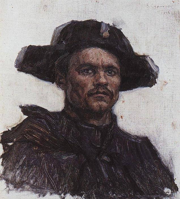 The Head Of Soldier-drummer — Vasily Ivanovich Surikov