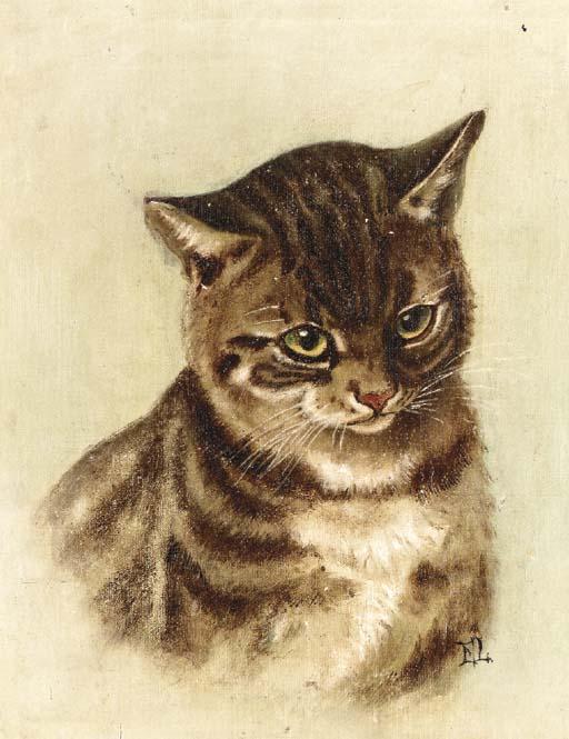 Portrait Of A Cat — Ernest Lawson
