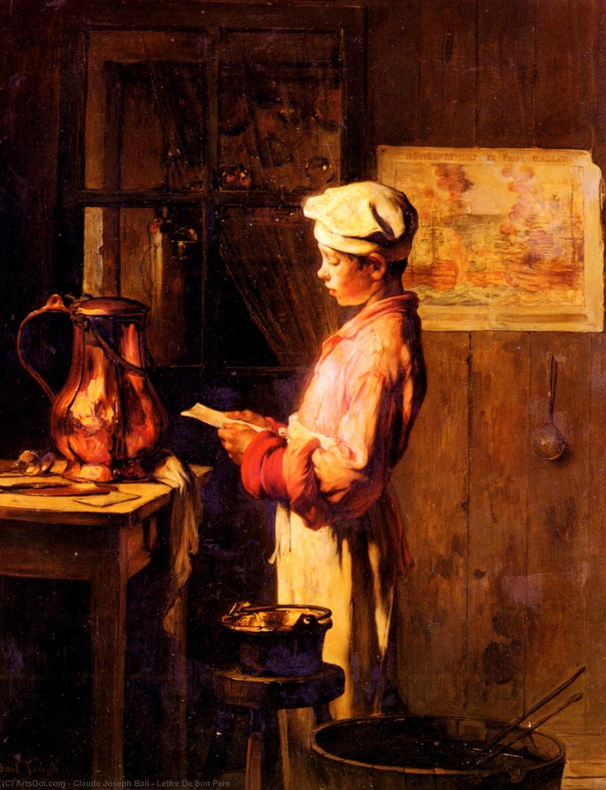 Lettre De Son Pere — Claude Joseph Bail