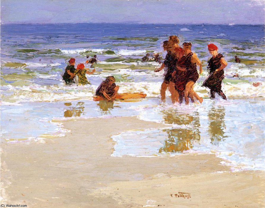 At The Seashore — Edward Henry Potthast