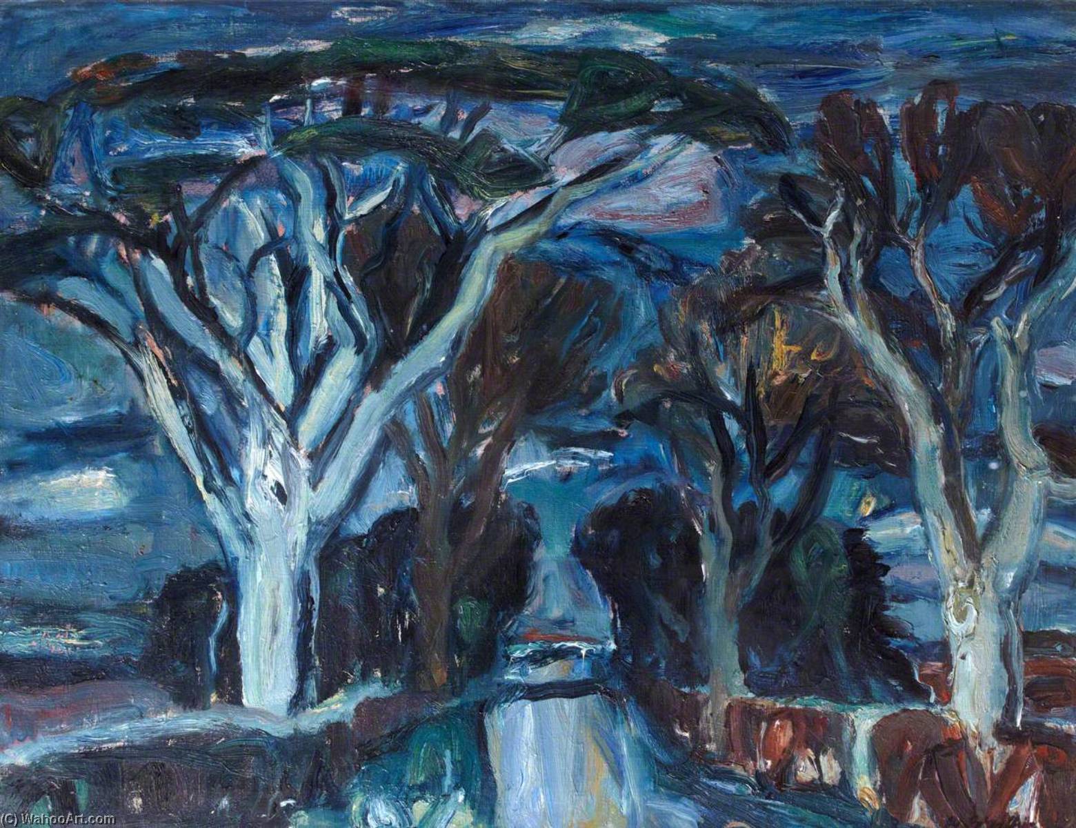 Woods At Humbie, East Lothian — Sir William George Gillies
