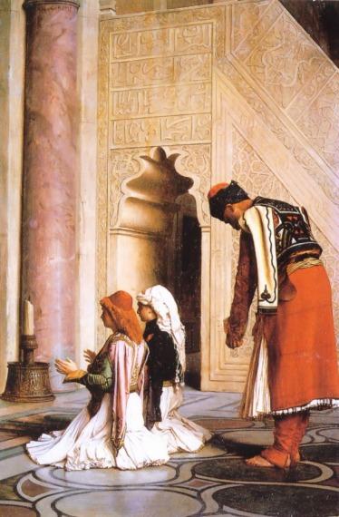Young Greeks At The Mosque — Jean-léon Gérôme