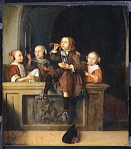 Bulles De Savon — Pieter Cornelisz. Van Slingelandt