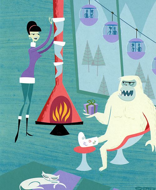 A Shag Christmas — Josh Agle (shag)