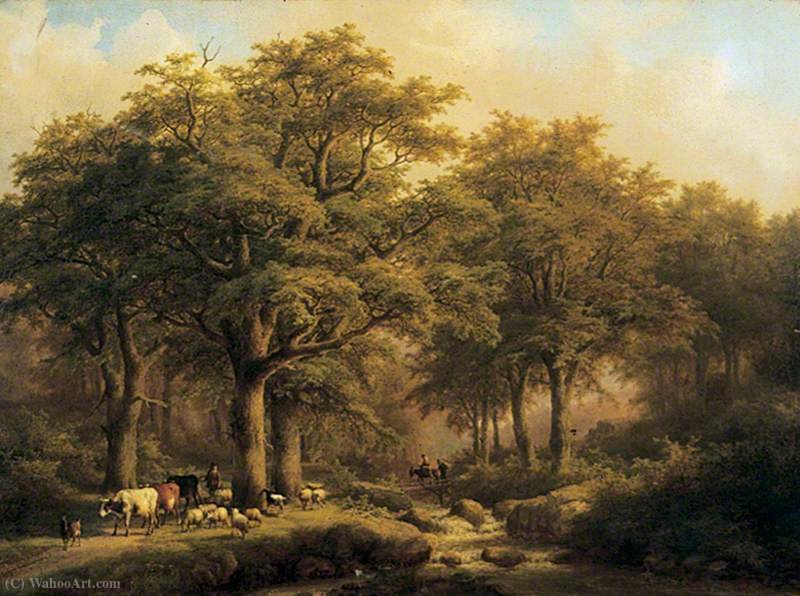 Wooded Landscape — Johann Bernard Klombeck