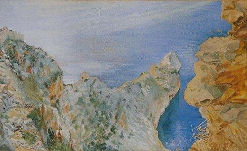 Cove On The Coast Near Adalia — Jacek Malczewski