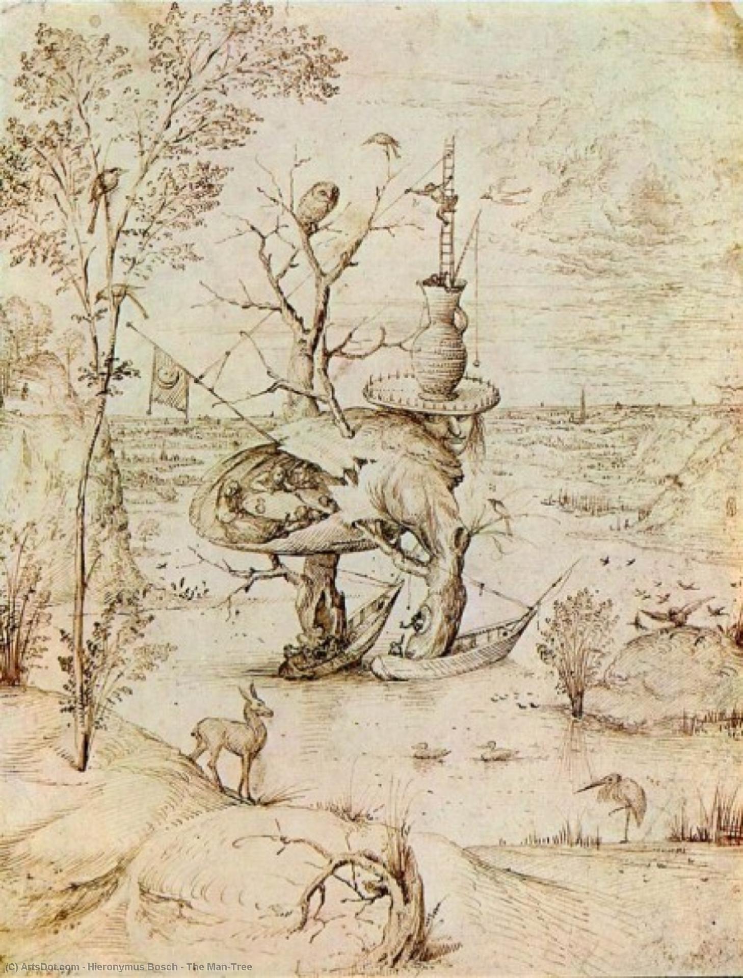 The Man-tree — Еронимий Босх