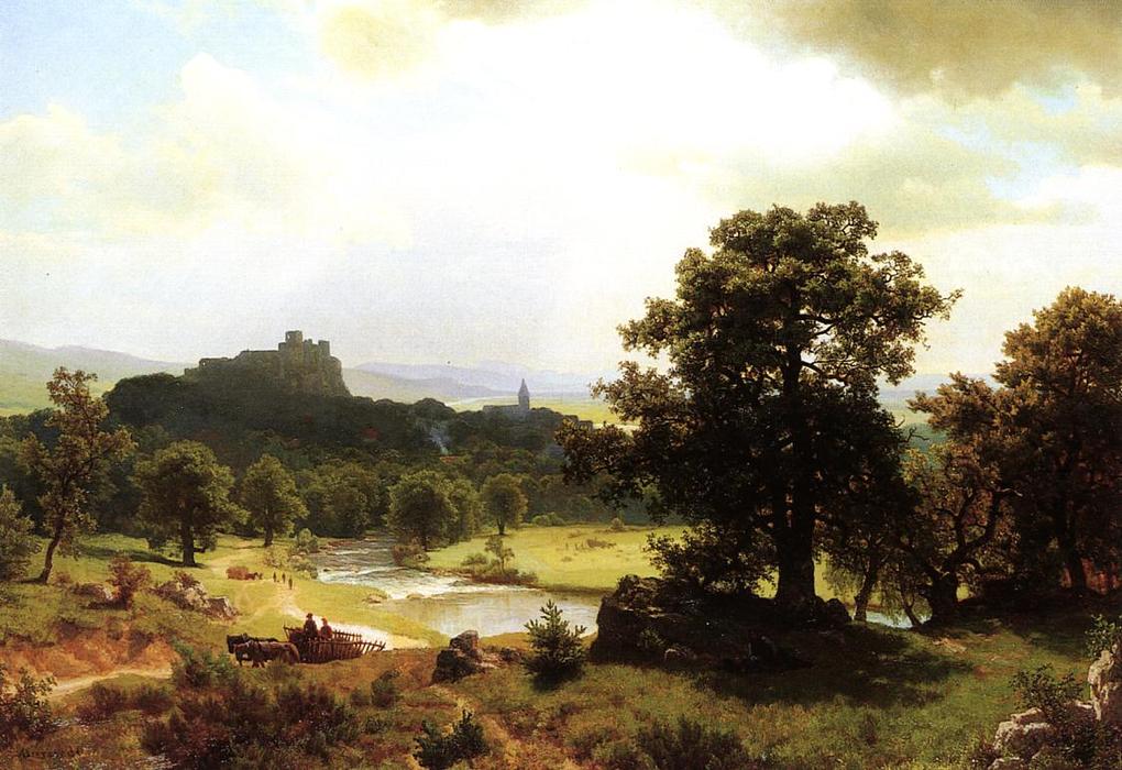 Day's Beginning — Albert Bierstadt