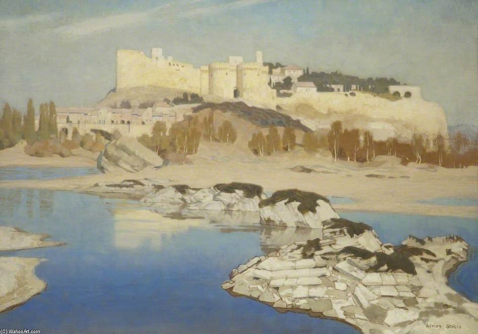 Villeneuve-les-avignon And Ruins Of The Bridge — Adrian Scott Stokes