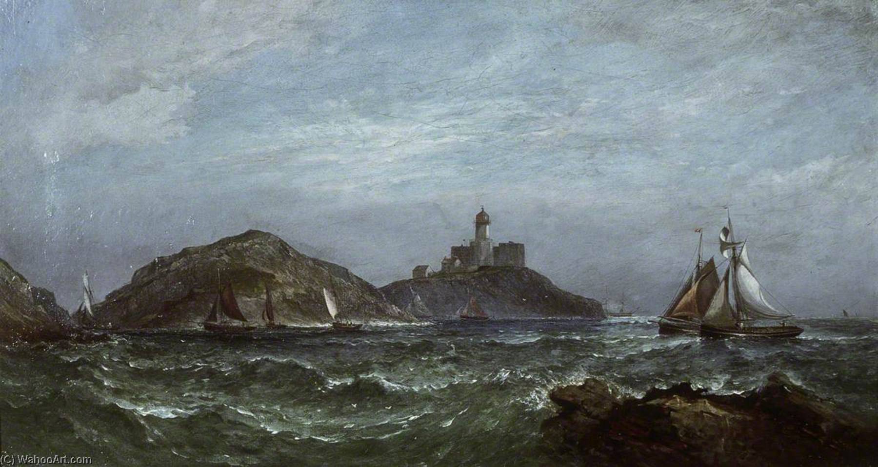 Oyster Boats At The Mumbles — James Harris Senior