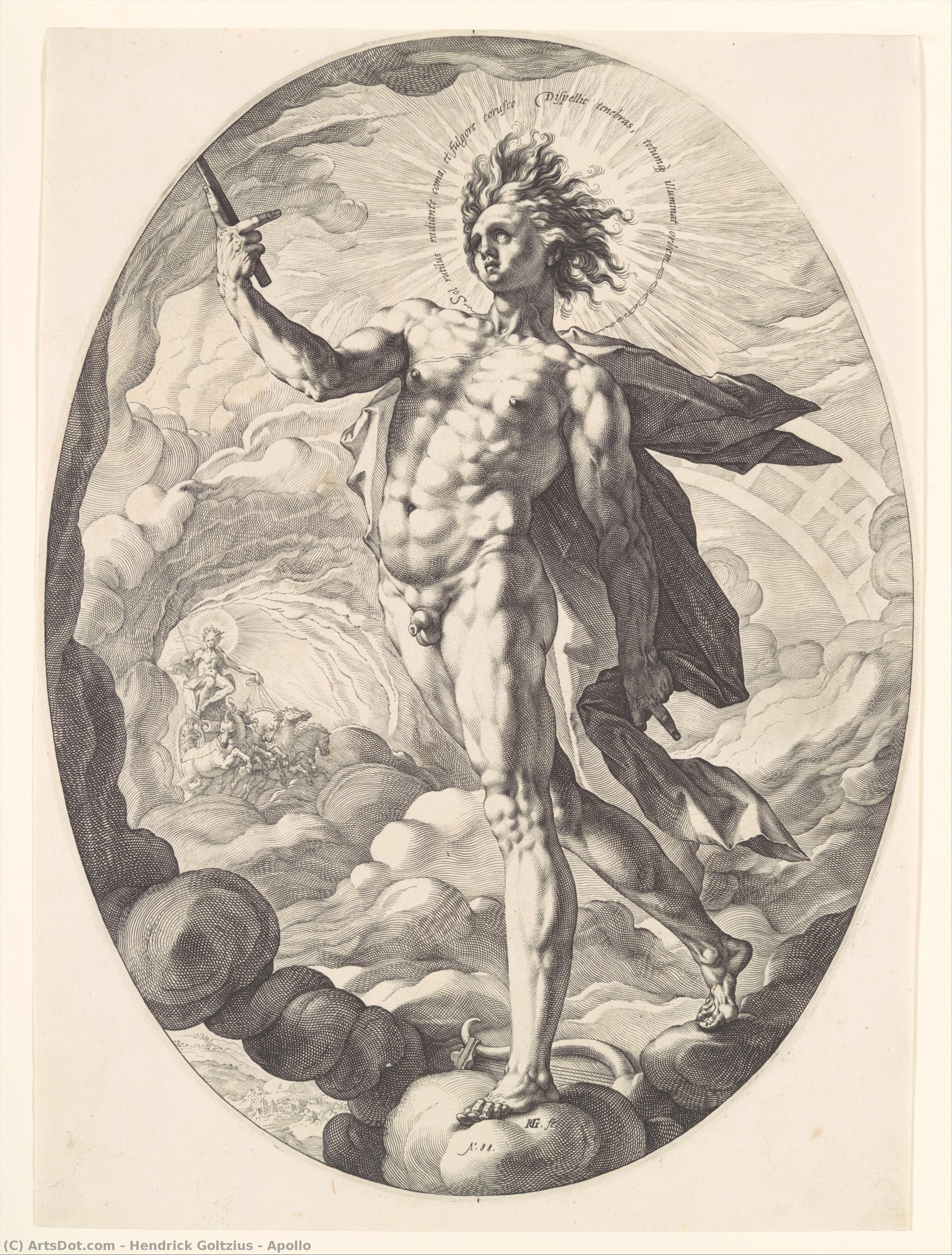 Apollo — Гендрик Голтциус