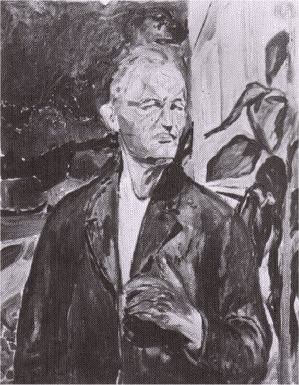 Self-portrait, Ekely — Едвард Мунх