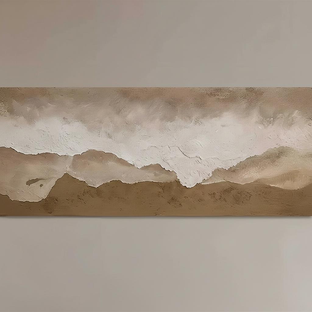 Ätherische Schichten Aus Sand Und Stein: Eine Monumentale Meditative Erdwerk-studie — David Moreau