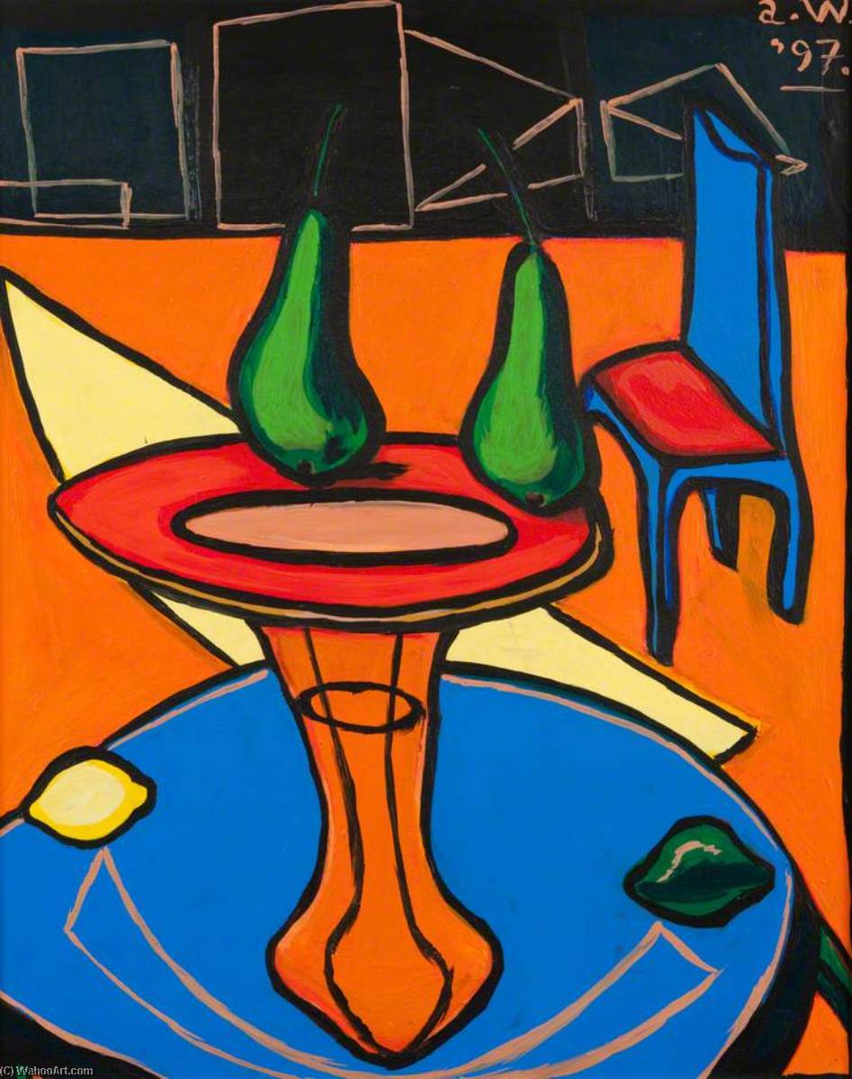 Fruit On A Slice Of Lemon — Adrian Wiszniewski