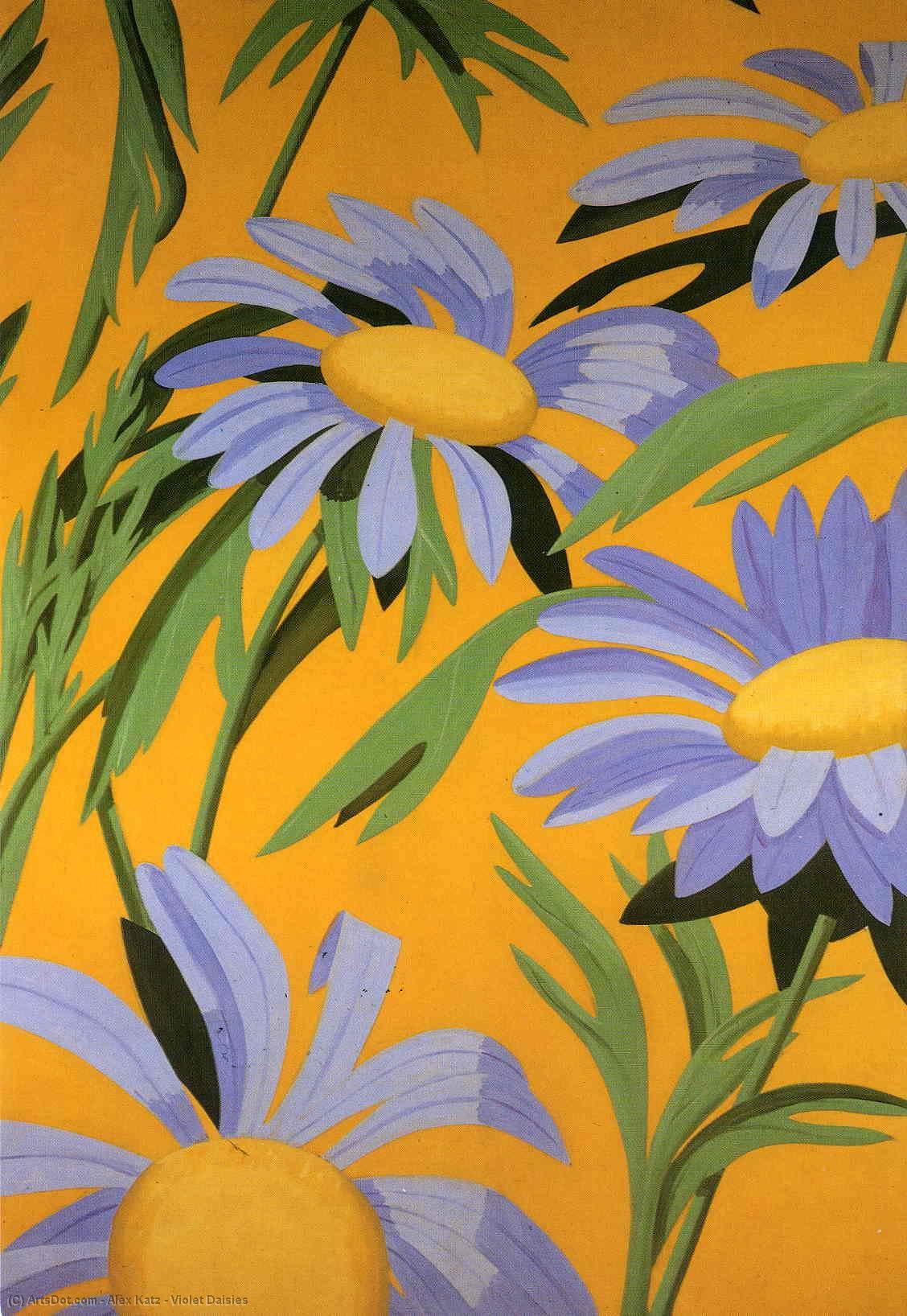Violet Daisies — Алекс Катц