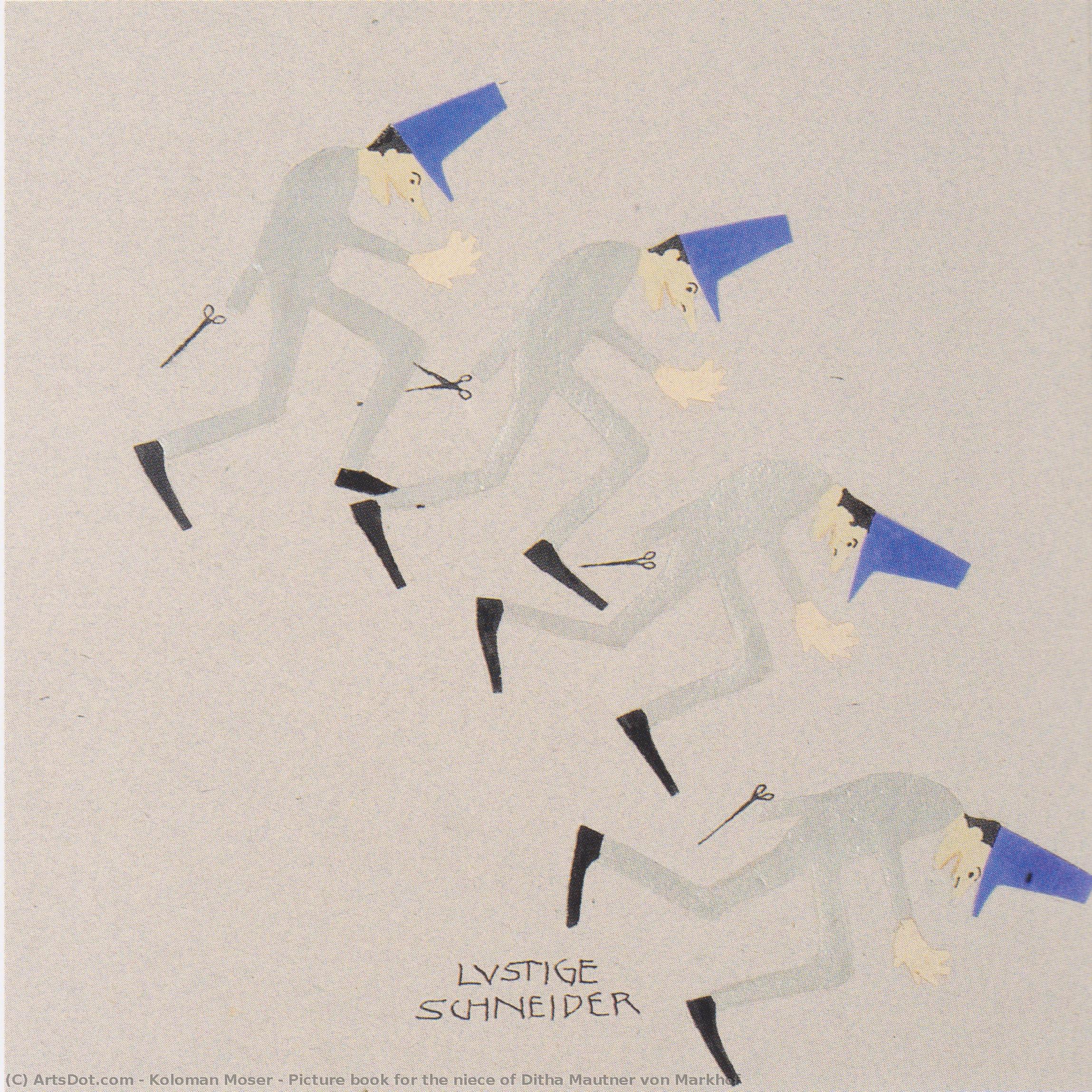 Picture Book For The Niece Of Ditha Mautner Von Markhof — Koloman Moser