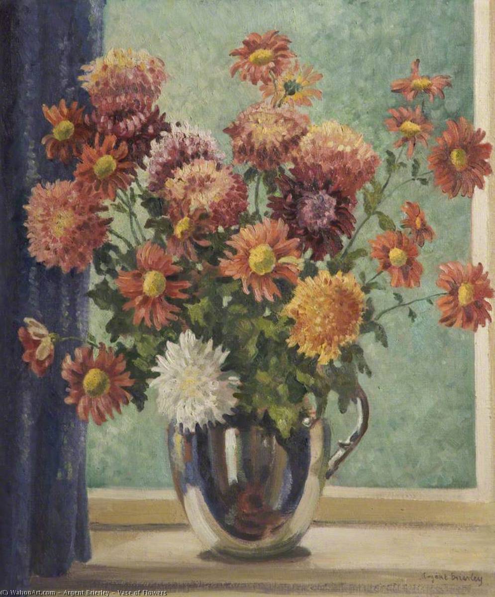 Vase Of Flowers — Argent Brierley