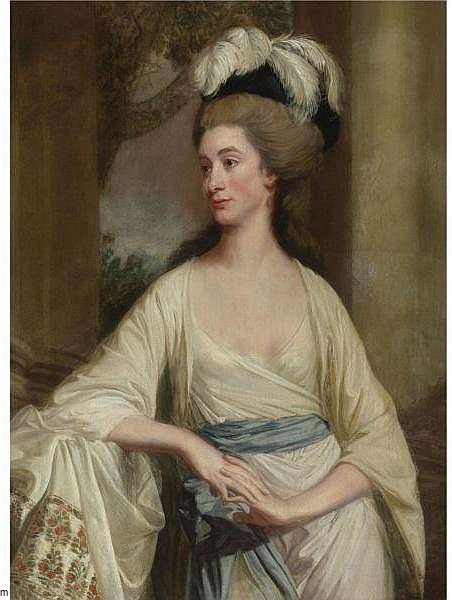 Portrait Of Eliza Fitzgerald — Sir Nathaniel Dance Holland