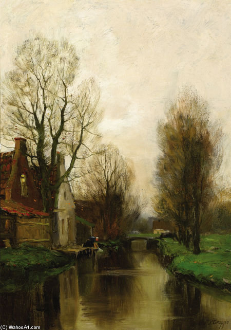 Een Rustige Ochtend In Voorburg — Charles Paul Gruppe