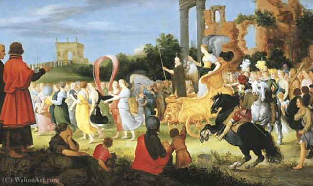 An Allegory Of The Passage Of Time — Adriaan Van Stalbemt