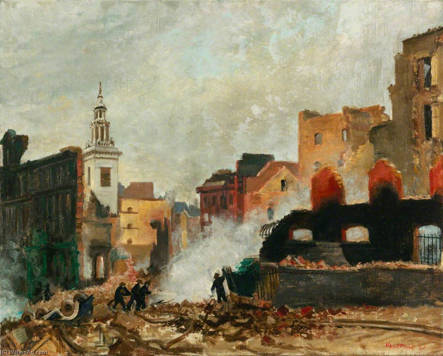 An Evening In The City, April 1941 — Bernard Hailstone